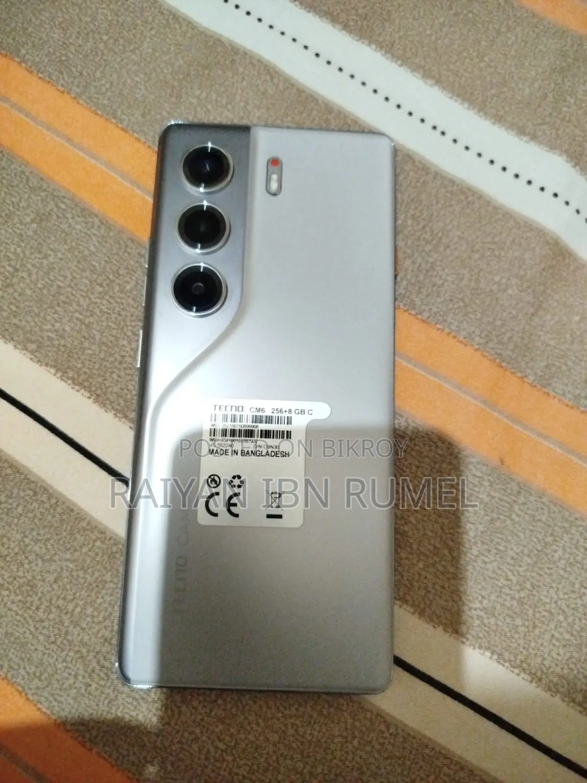 Tecno Camon 40 Pro Refresh condition (Used)