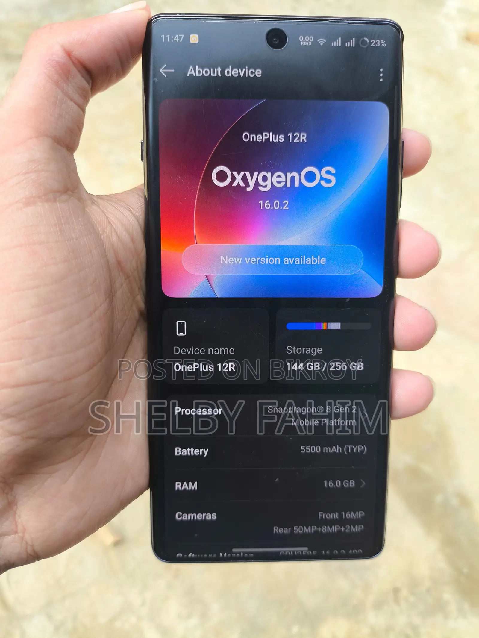 OnePlus 12 R Indian version (Used)