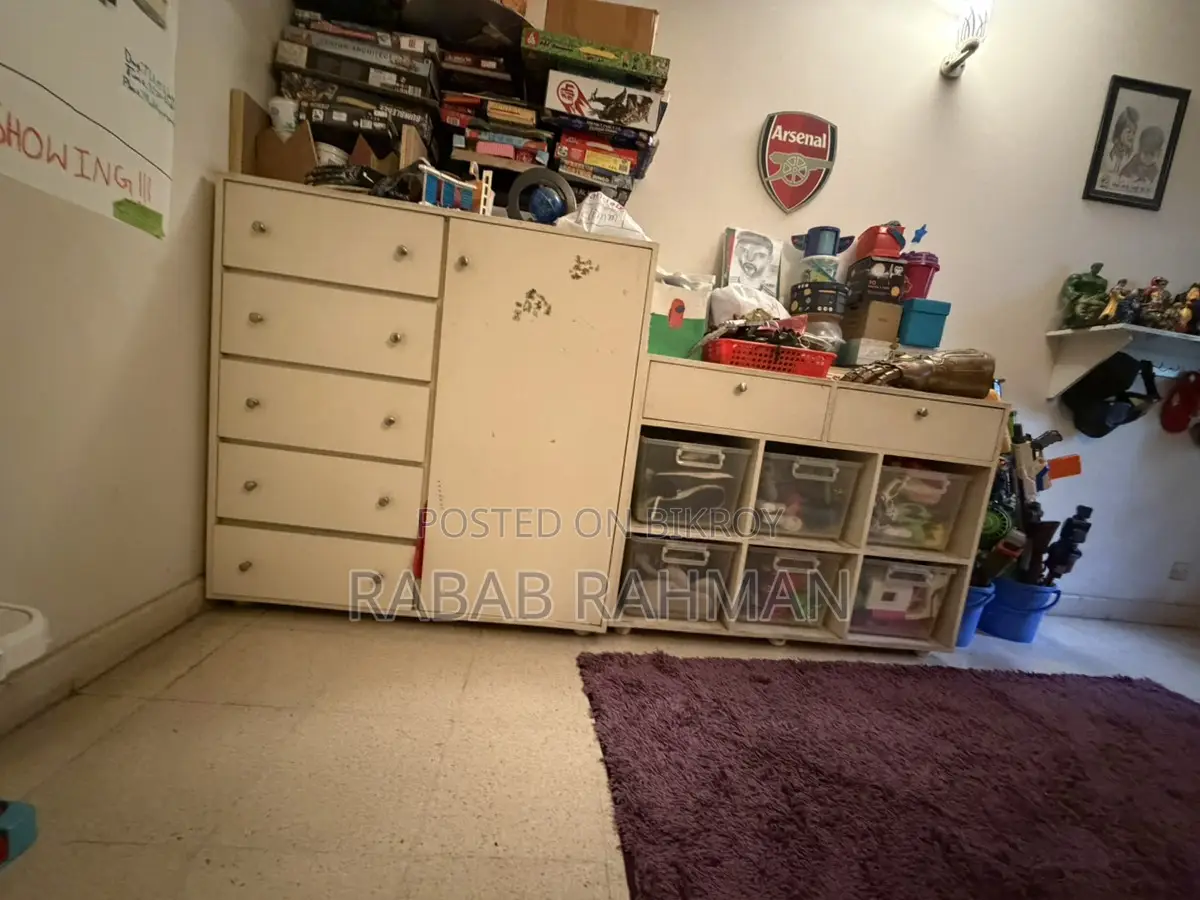 Kids Bedroom Set. Bed, Library, Storage, Almira, Mirror, Table Chair
