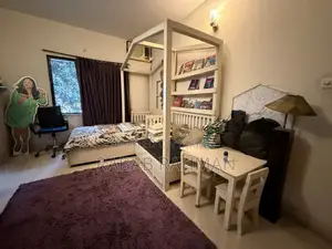Kids Bedroom Set. Bed, Library, Storage, Almira, Mirror, Table Chair