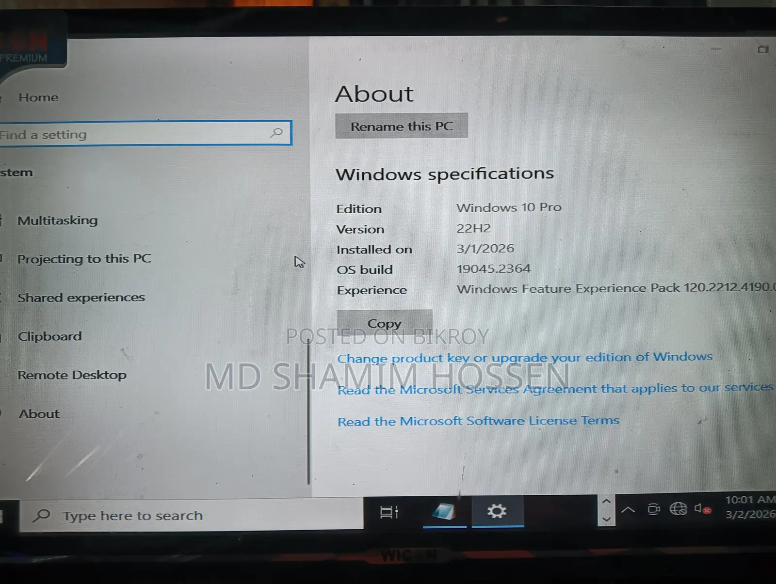 Desktop Computer for Sale