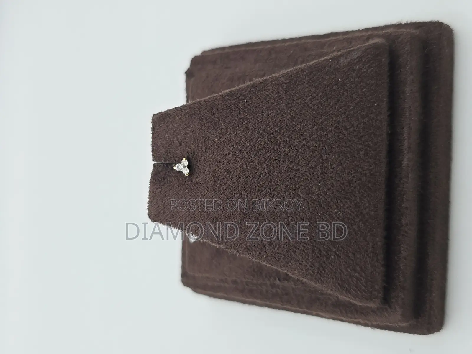 3 Stone Diamond Nose Pin