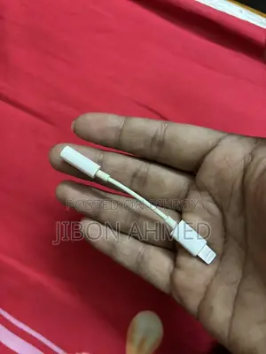Lightning Cable to 3.5 Jack Earphone