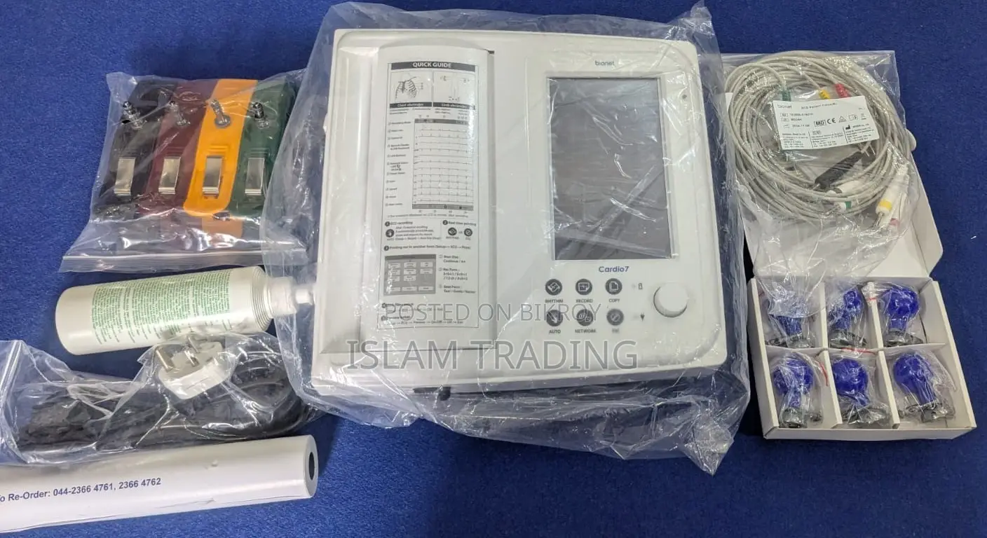 Digital 12-channel Ecg Machine – High-resolution & Printer
