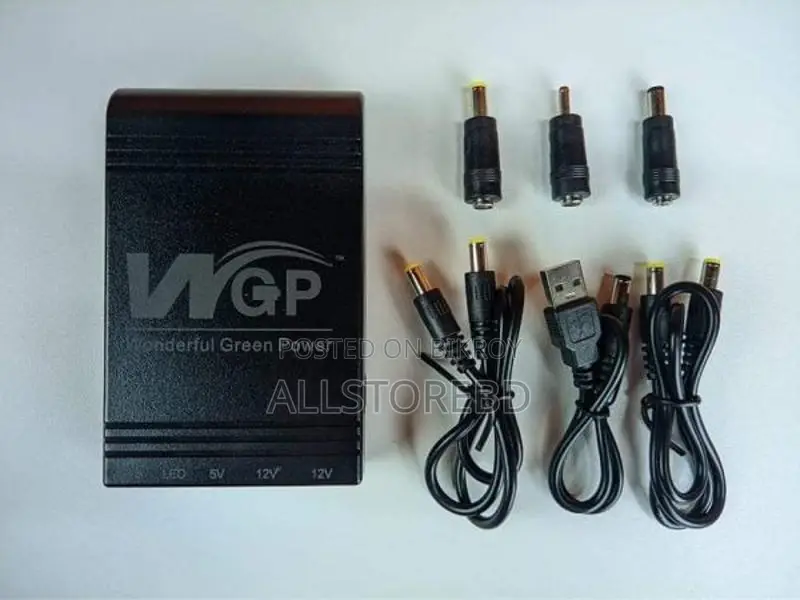 Wgp Mini UPS Provides 8 Hours of Backup Without Electricity