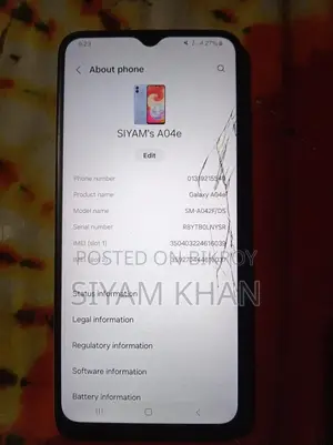 Samsung Galaxy A04e (Used)