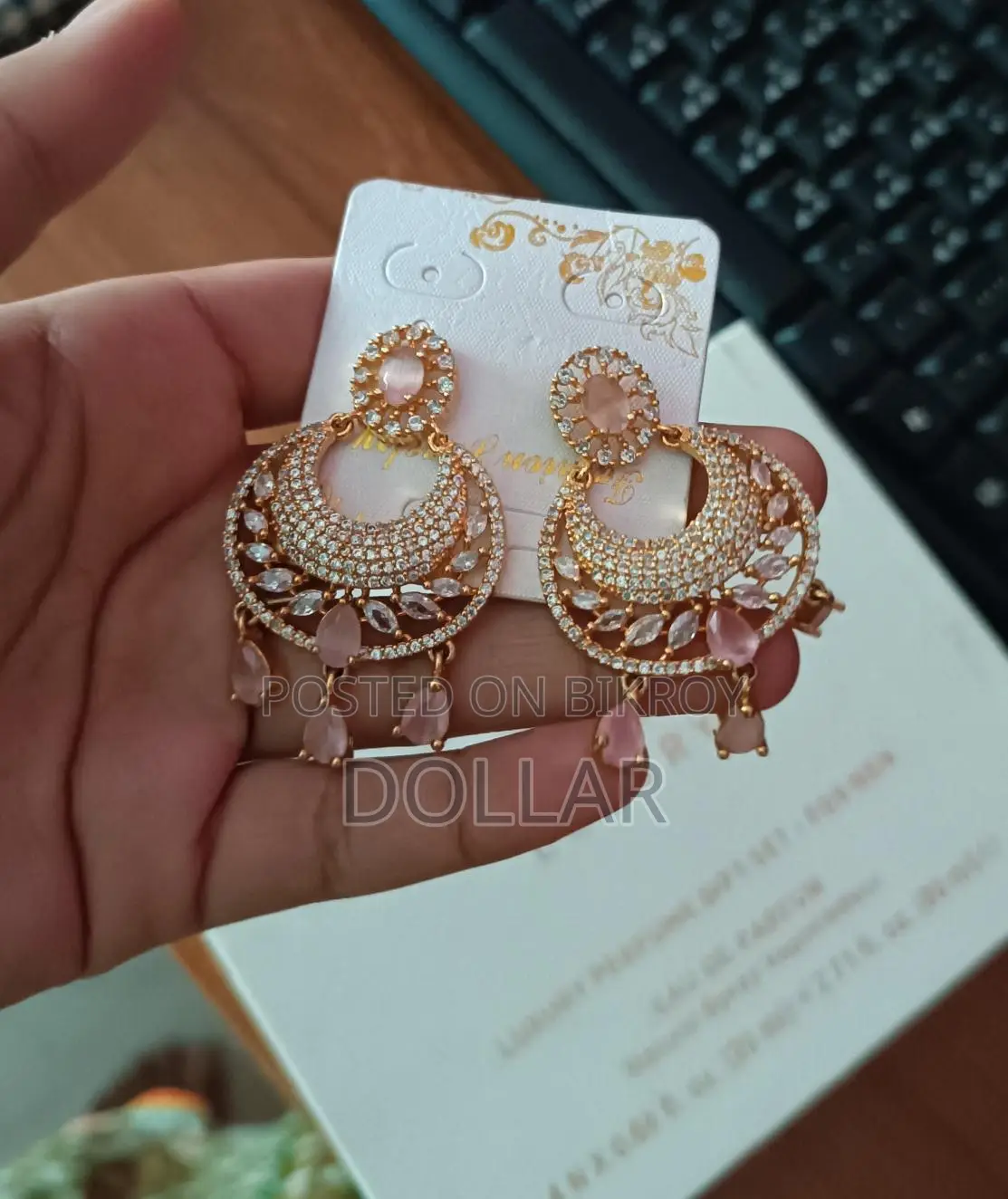 Earrings+ring for Sale