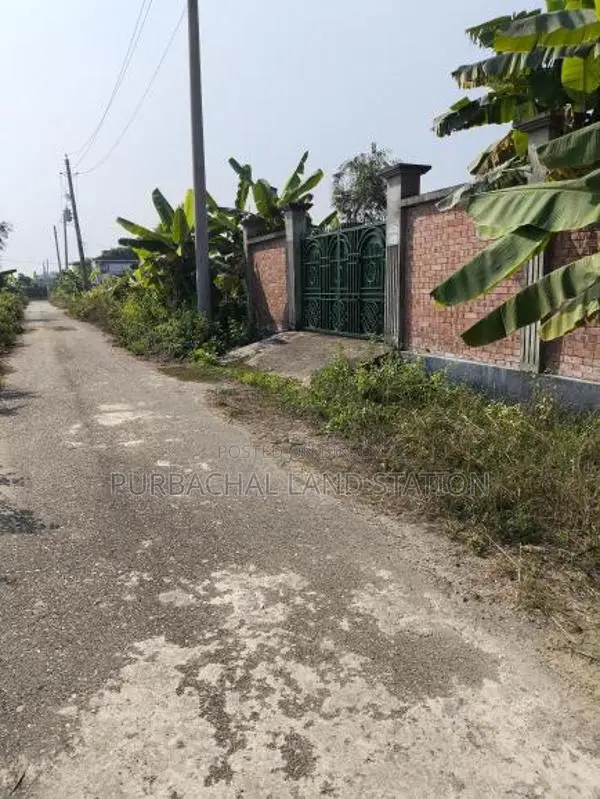 South-west corner, Field view 5 katha plot urgent sale, Sector: 25, Purbachal