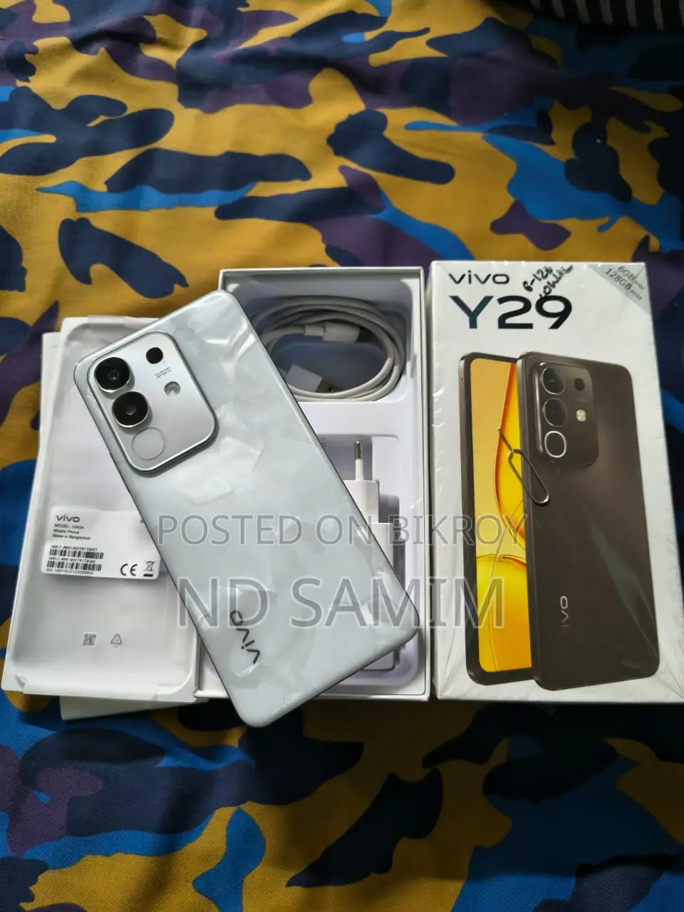 Vivo Y29 6+6 RAM 128 ROM (Used)