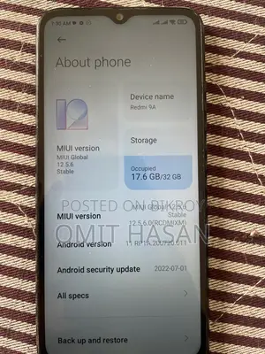 Xiaomi Redmi 9A (Used)