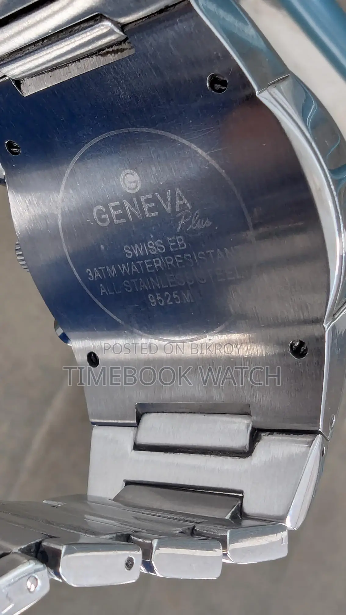 GENEVA Swiss Watch with Shining Dial