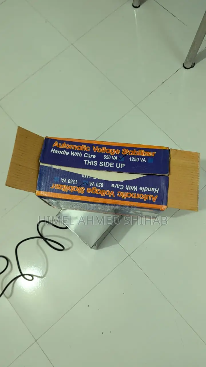 Sharer Smart 650va Automatic Voltage Stabilizer (box সহ)