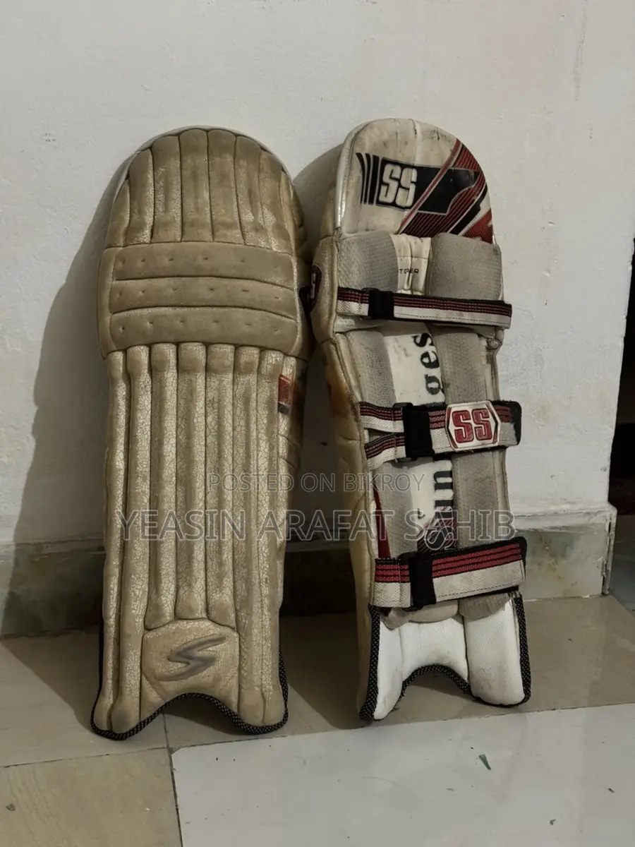 Cricket Pad, gloves, thigh Pad