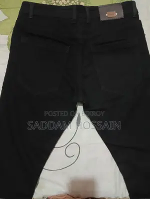 Black jeans pant