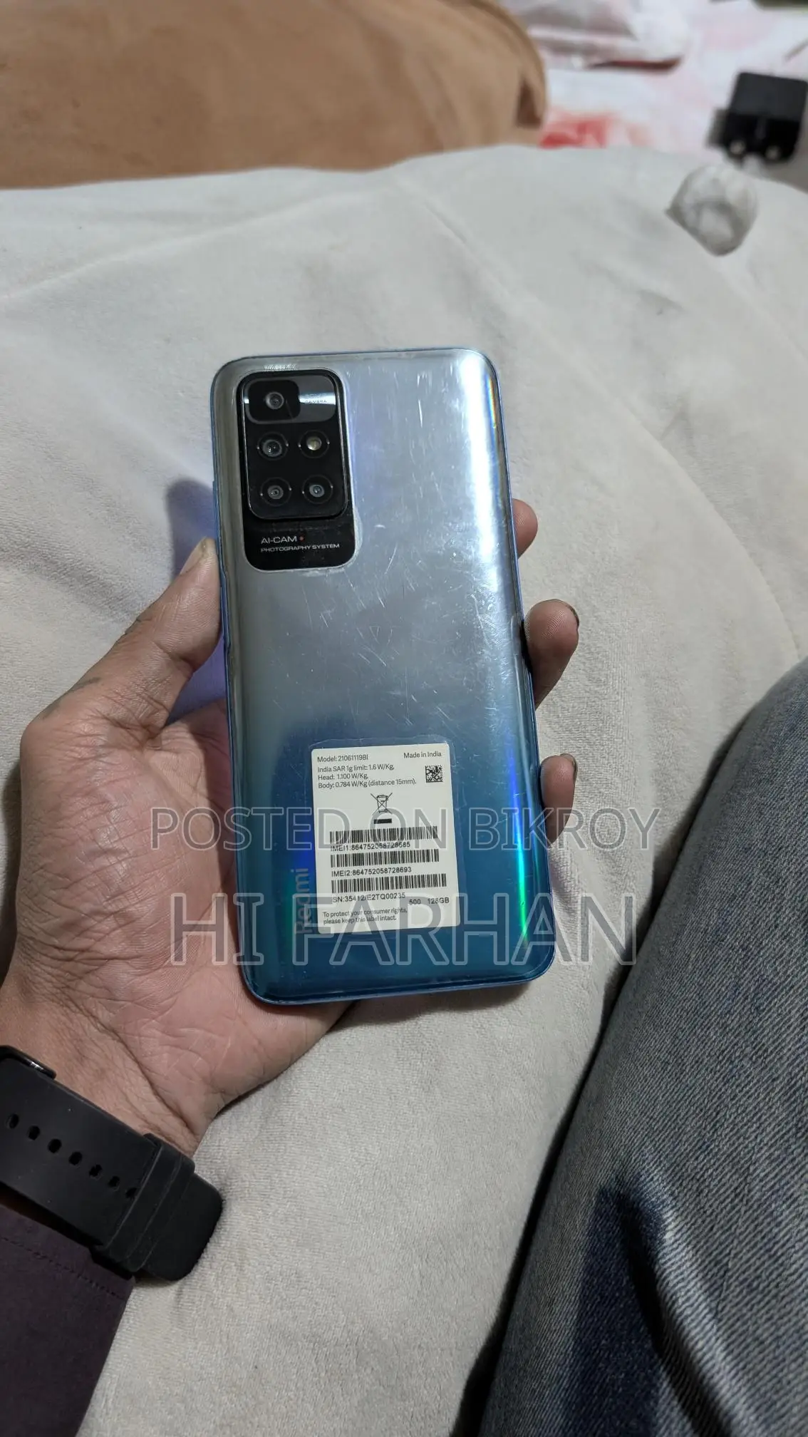 Xiaomi Redmi Note 10 Pro Max ` (Used)