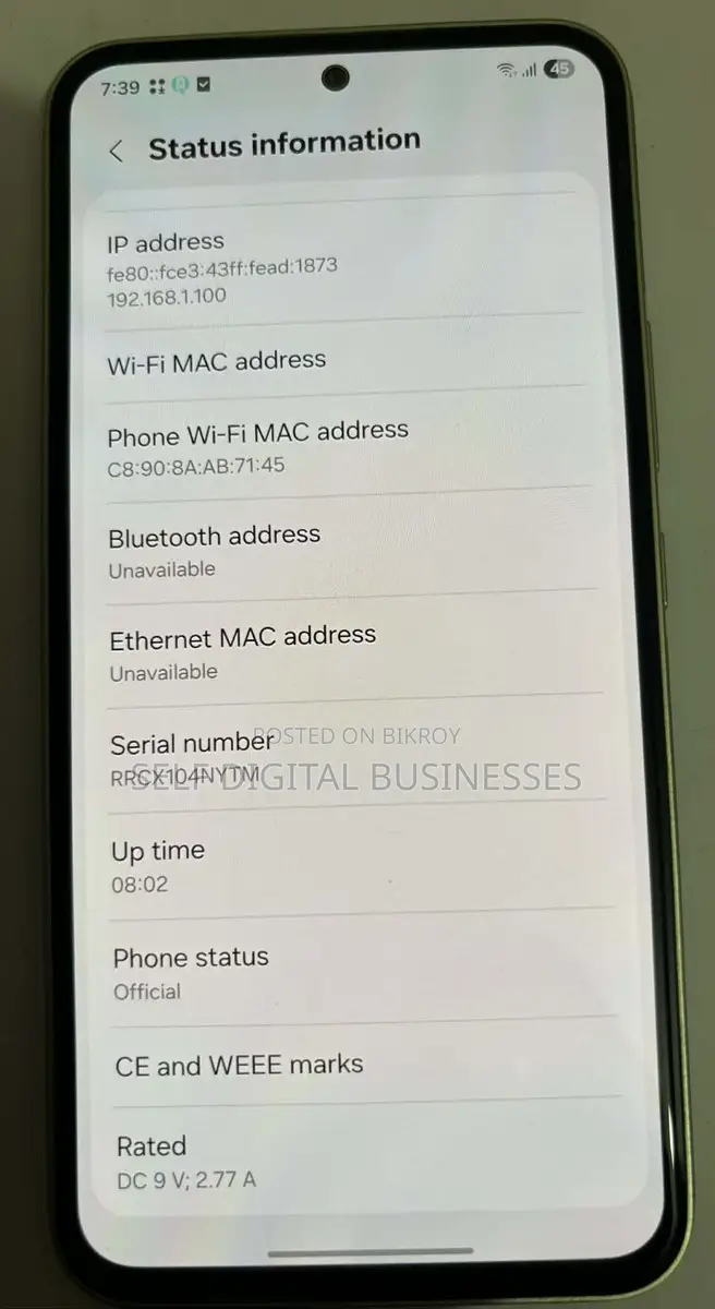 Samsung Galaxy A54 (Used)
