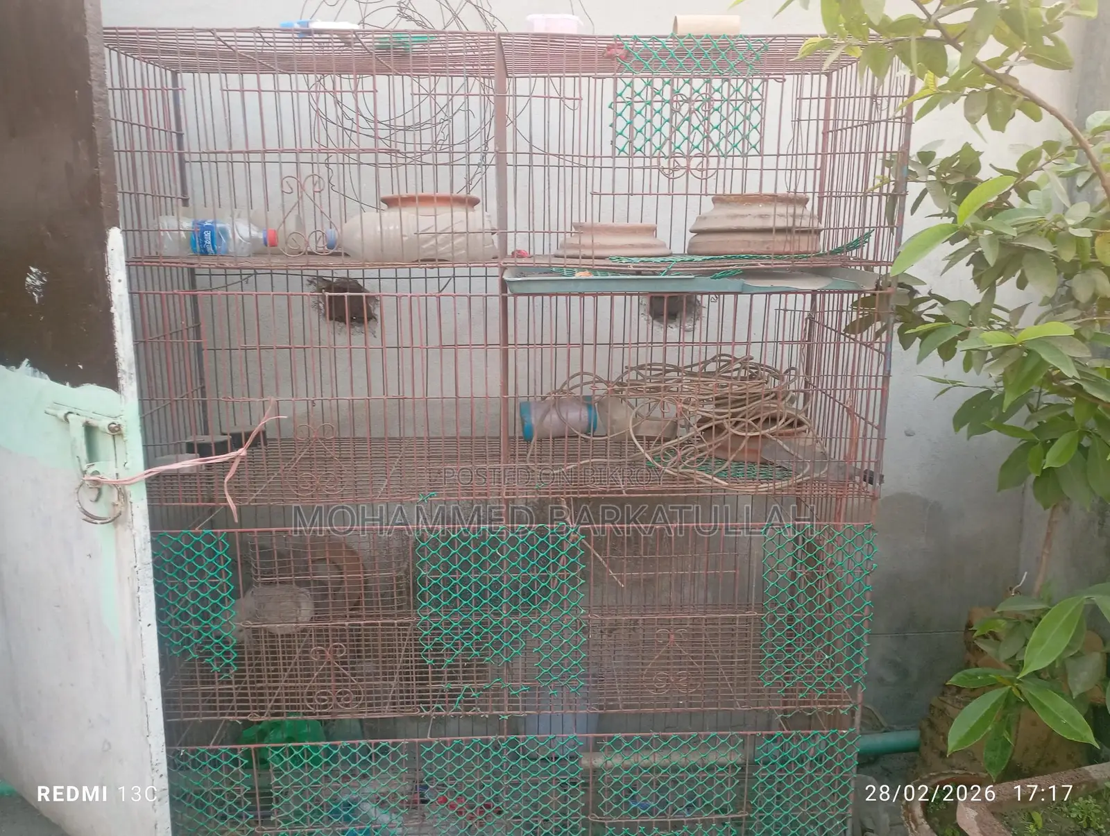 পাখির খাচা বিক্রি হবে।