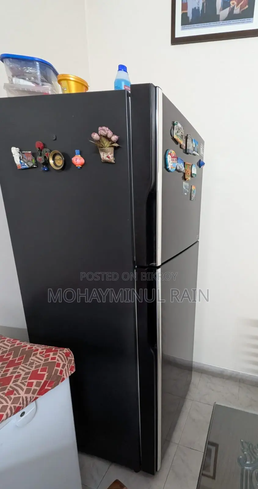 Hitachi Stylish Line Refrigerator | R-VG460P8PB - 403L (Top Mount)