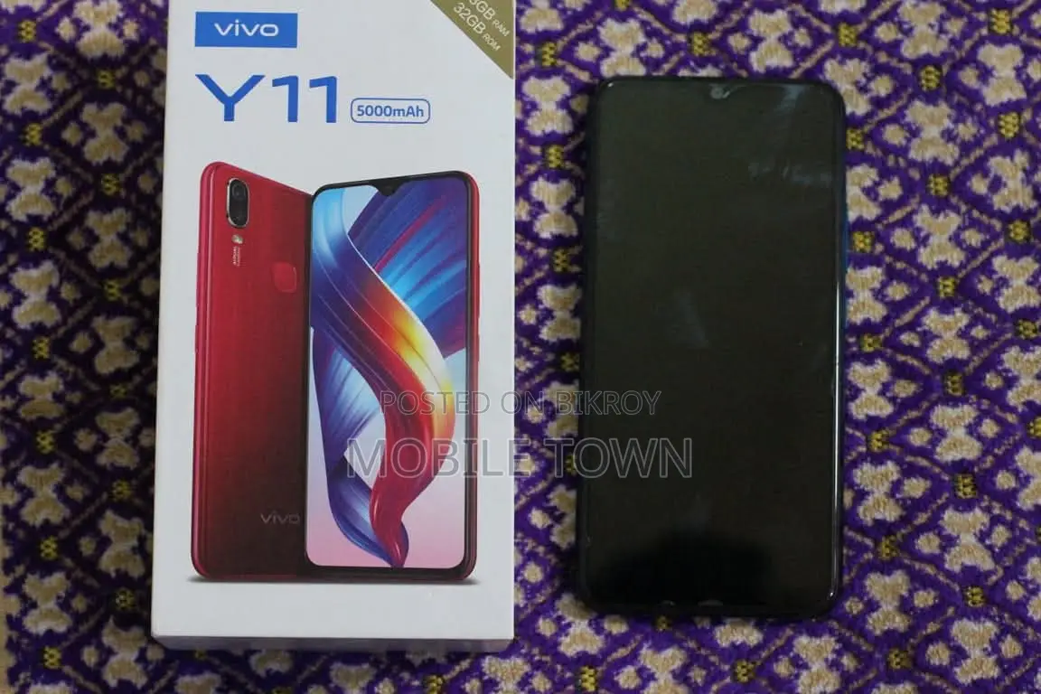 Vivo Y11 Ram 3GB-ROM 32GB (Used)