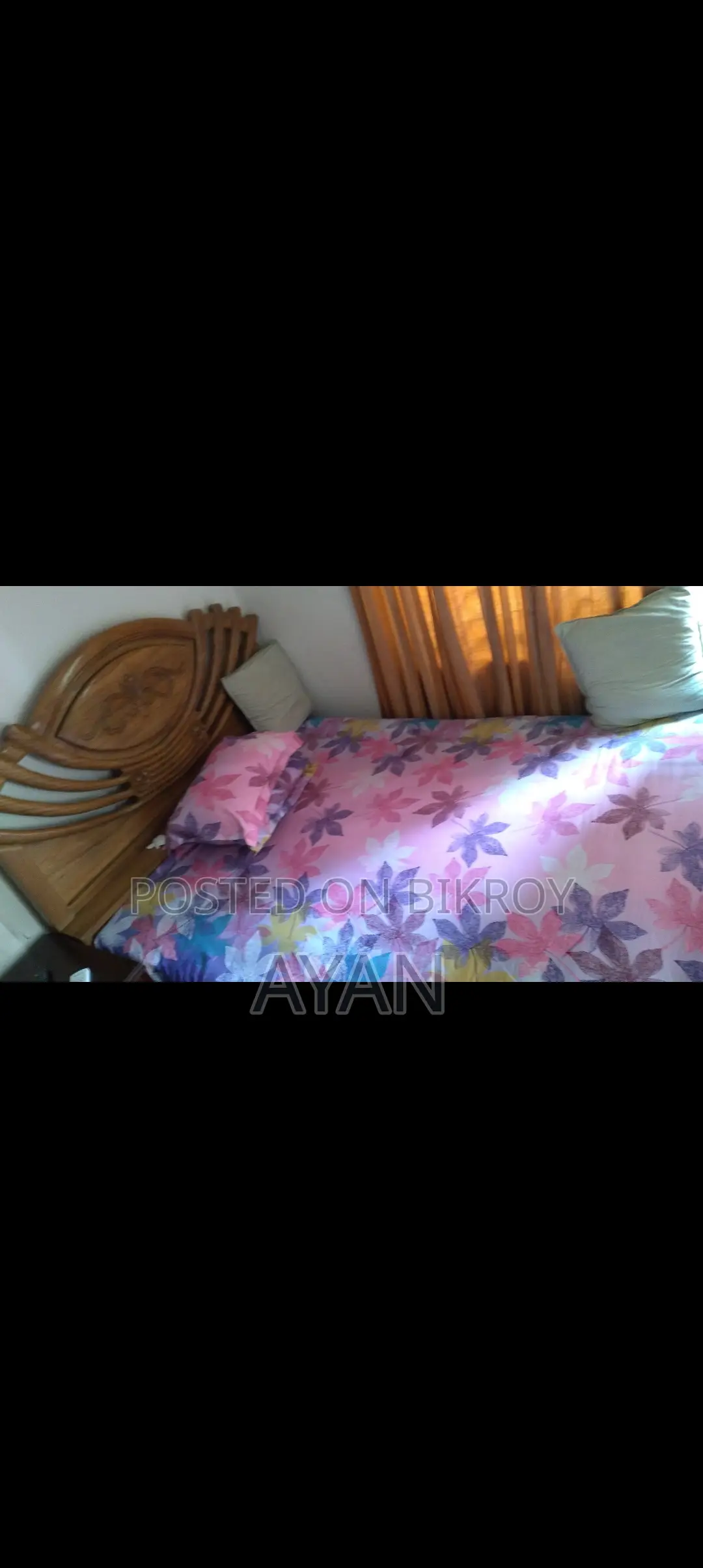 Teak Wood Bed