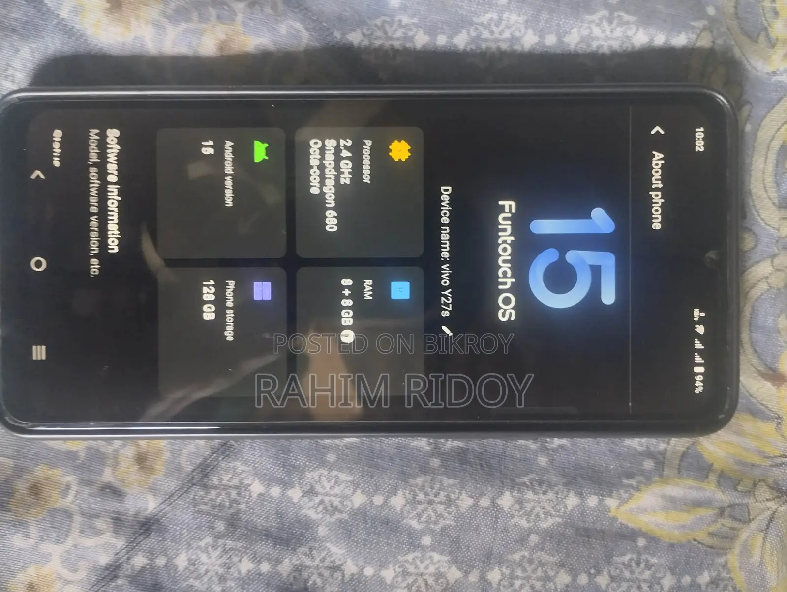 Vivo Y27s (Used)