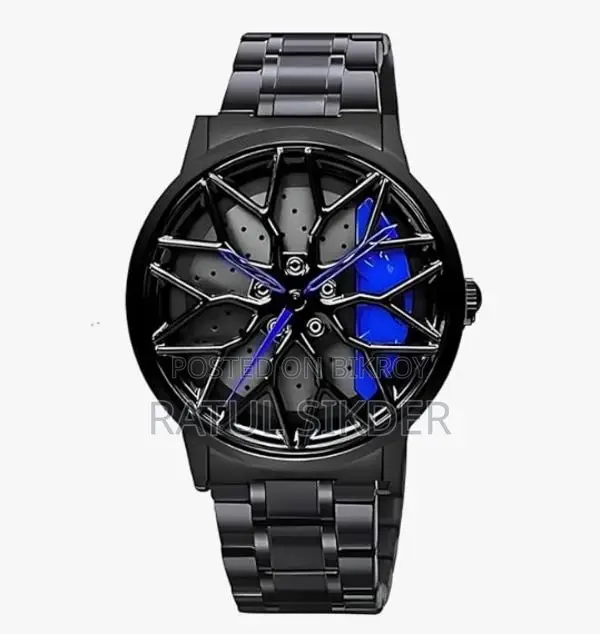 Men's Sports Watch with Racing Rim Design Product Code: 1034