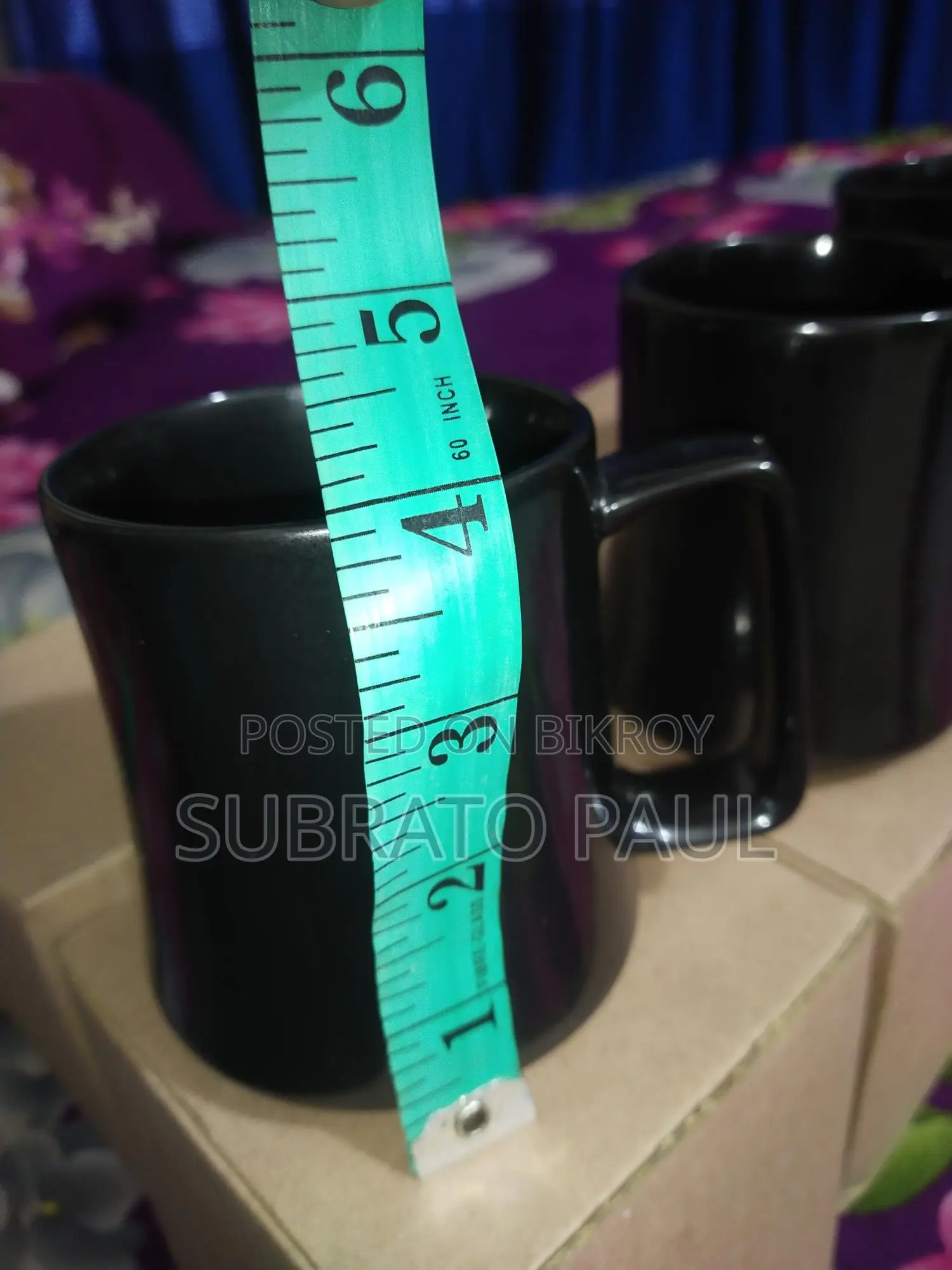 6 Ceramic Mugs