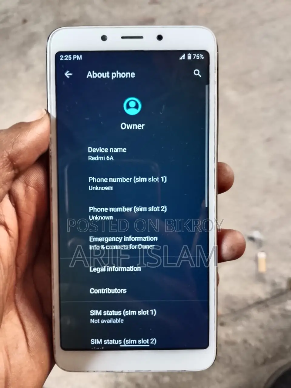 Xiaomi Redmi 6A 2/16 (Used)