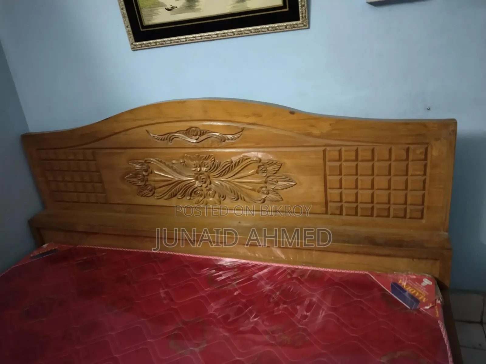 Original Teak Wood Bed
