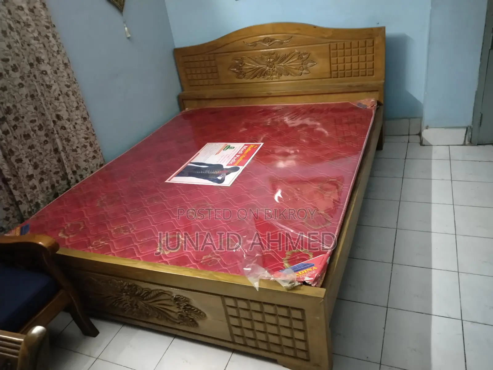 Original Teak Wood Bed