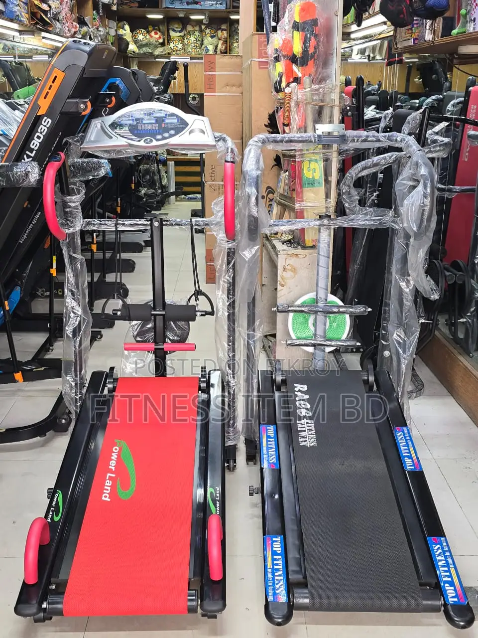 5-in-1 Manual Treadmill Made in Taiwan