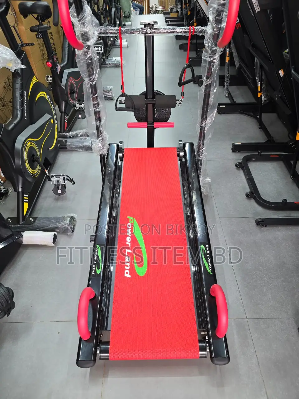 5-in-1 Manual Treadmill Made in Taiwan