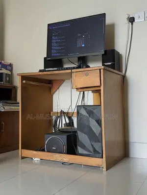 Computer Desk, Custom Made with Original Wood