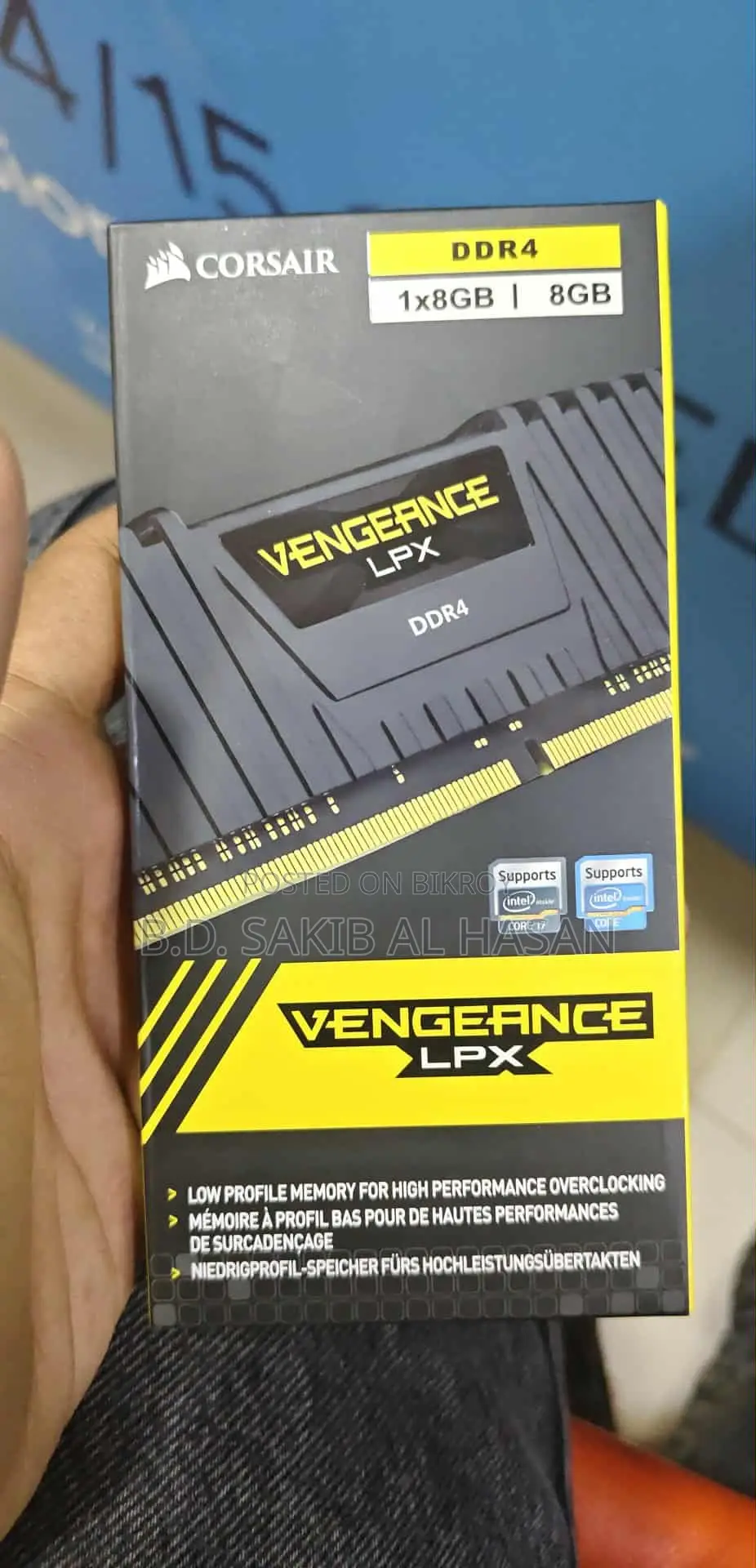 Corsair Vengeance Lpx DDR4 1x8GB RAM