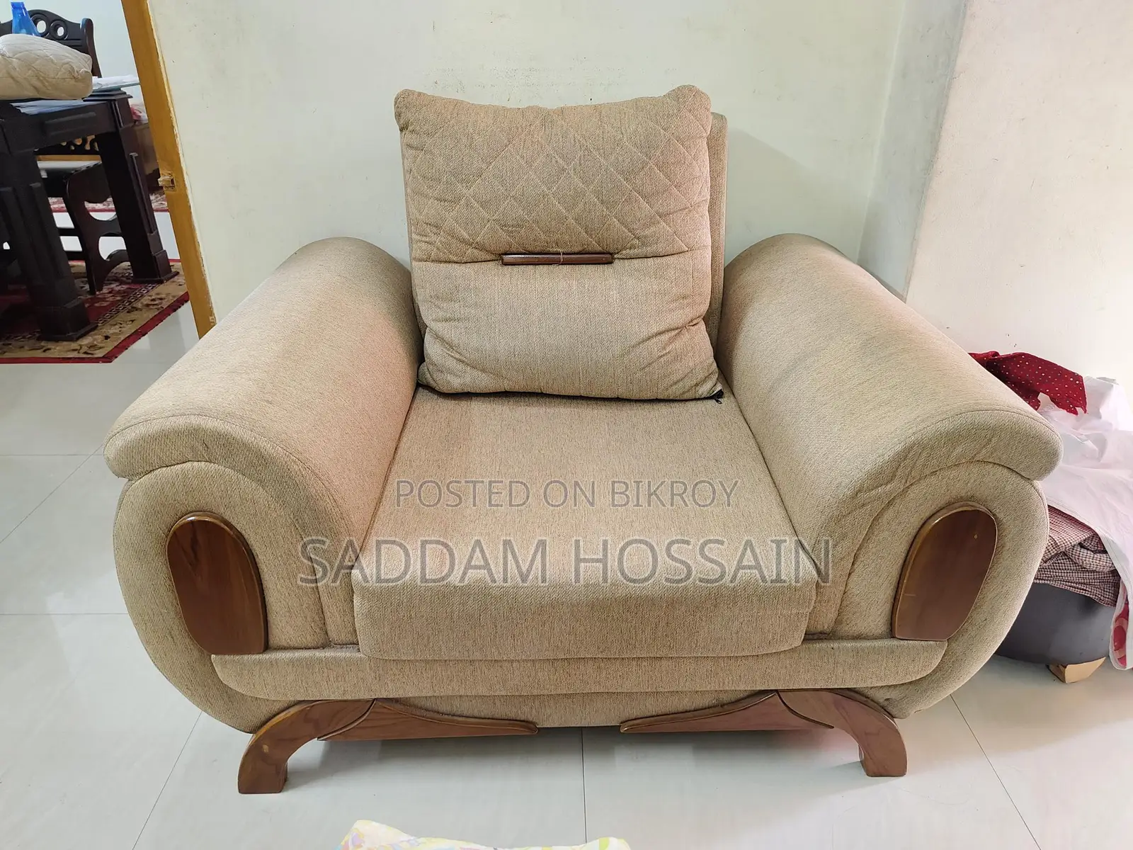 This sofa is for sale