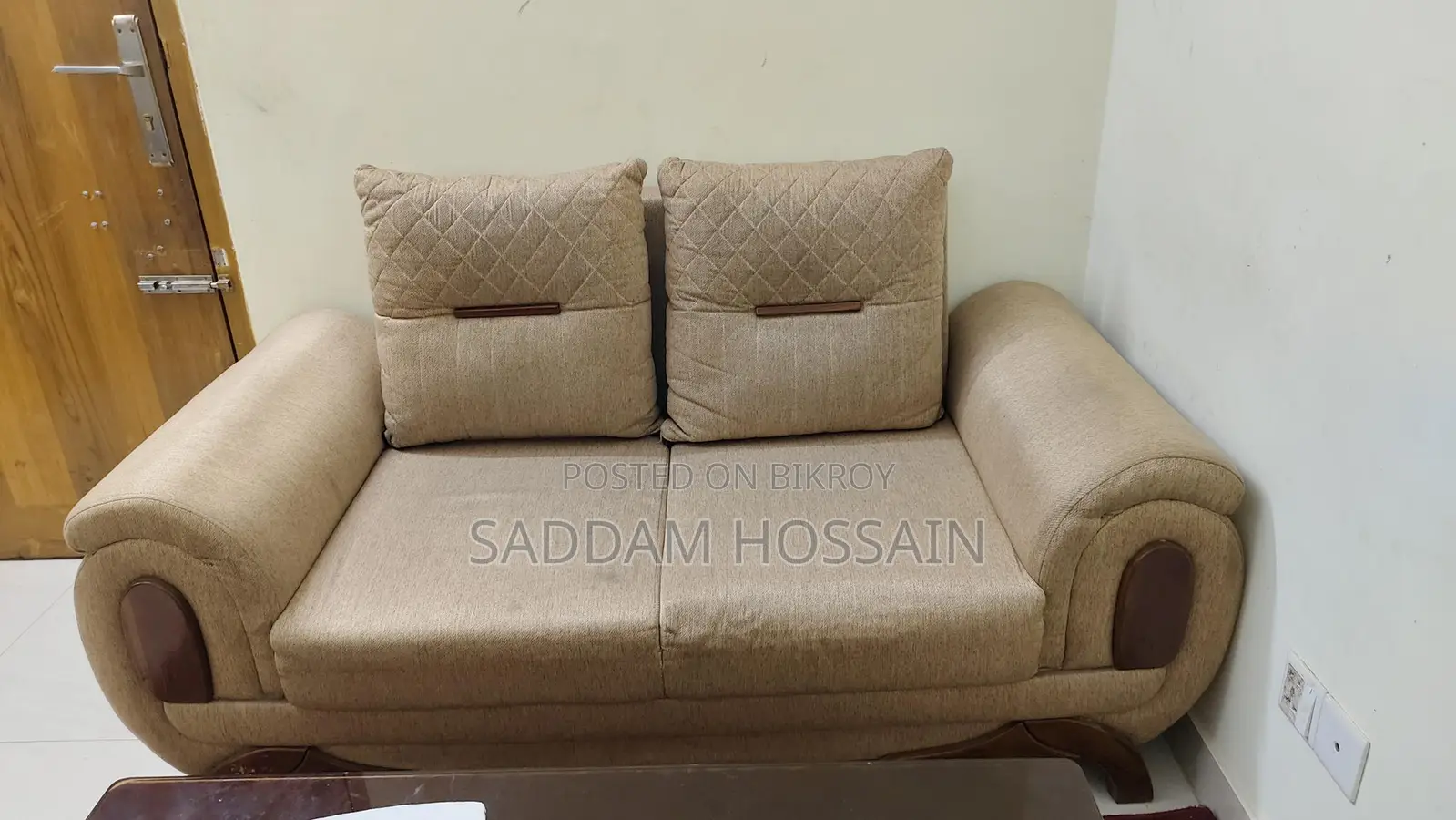 This sofa is for sale
