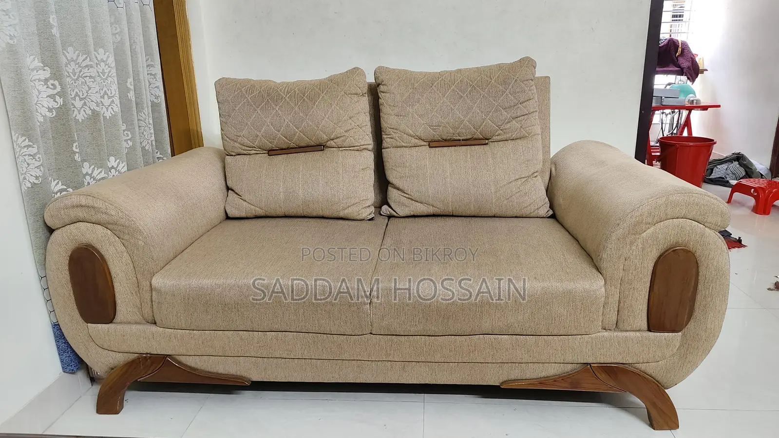 This sofa is for sale