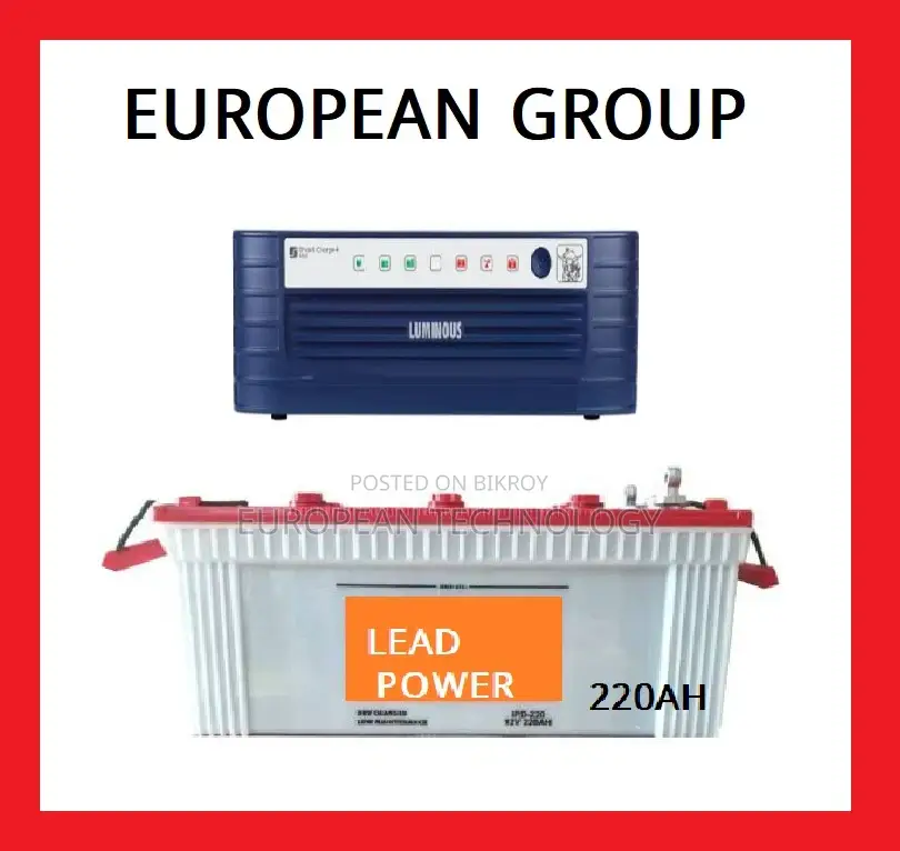 Number 1 Ips 7fan 7bulb +220ah Lead Biggest Battery