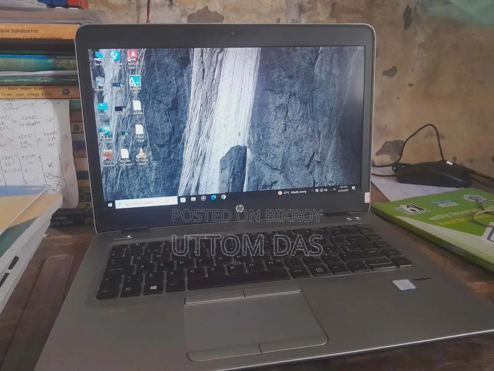 Hp elitebook G4 840 core i5 8/256