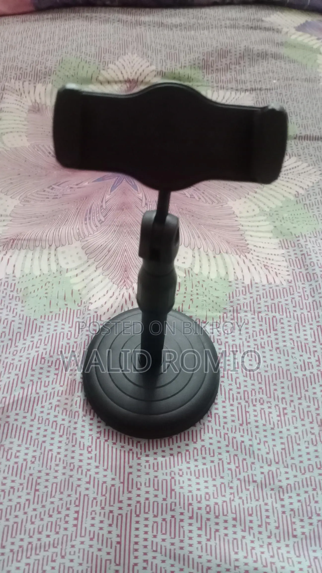 Mobile Phone Holder Stand Moving System & High Low