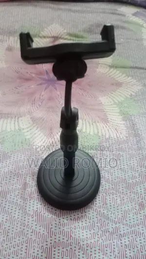 Mobile Phone Holder Stand Moving System & High Low
