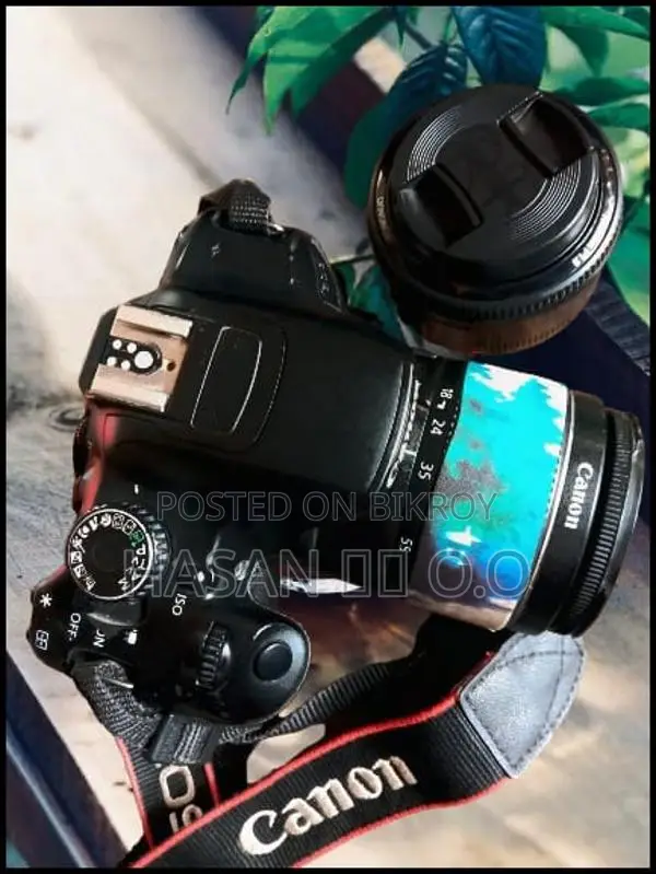 Canon 700d 50mm Prime Lens&18-55 Kit Lens