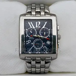 Westar Activ Chronograph Men's Watch – Square Dial Stainless Steel