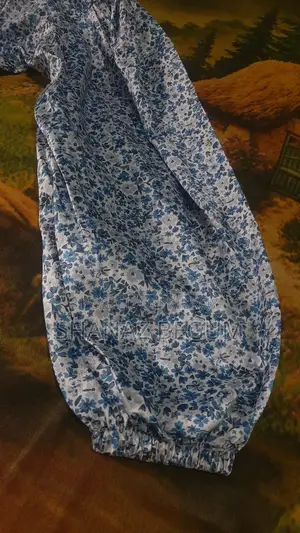 প্রিন্টেড সাটিন কাপড়ের বীচ গাউন নতুন
