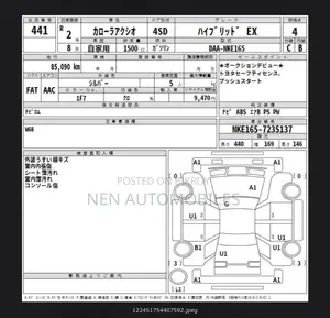 Toyota Axio Ex 2020