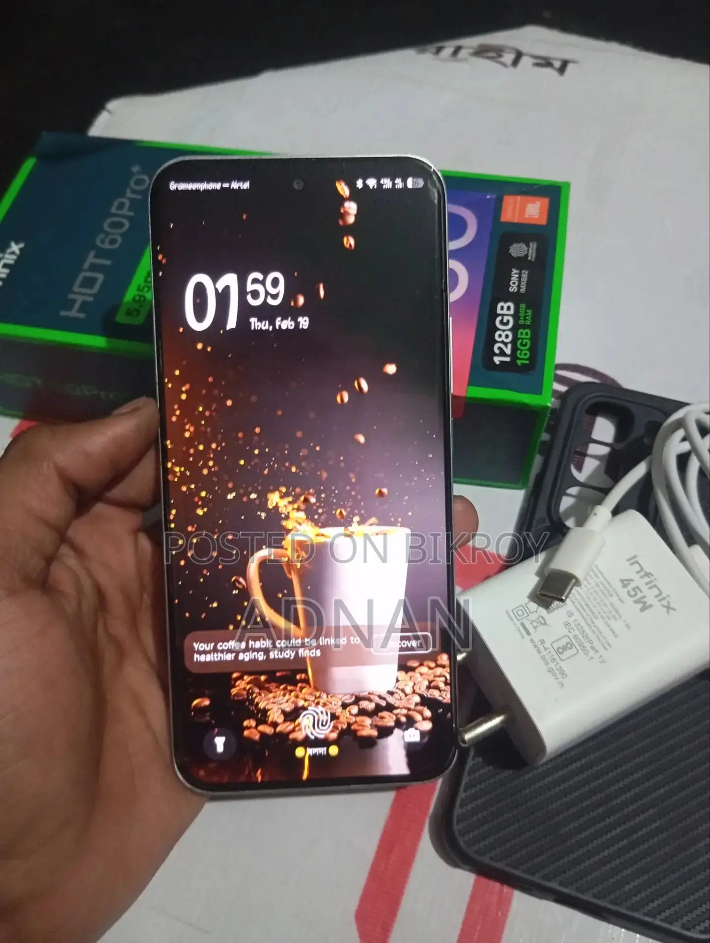 Infinix Hot 60 Pro Plus . (Used)