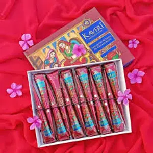 Indian Kaveri Mehendi 12 Pcs