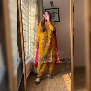 Sequence Embroidery Three Piece