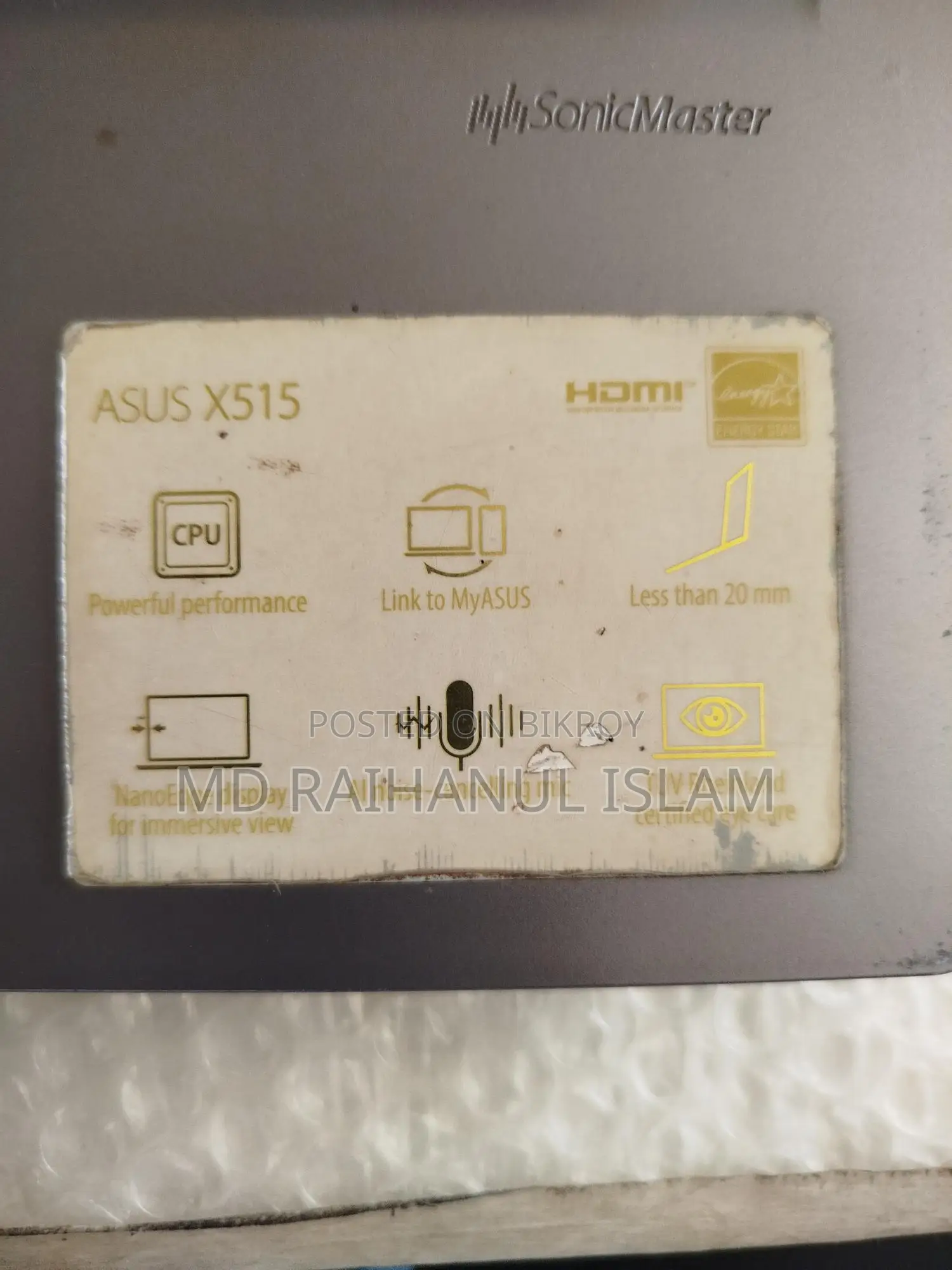 Asus Laptop for sale