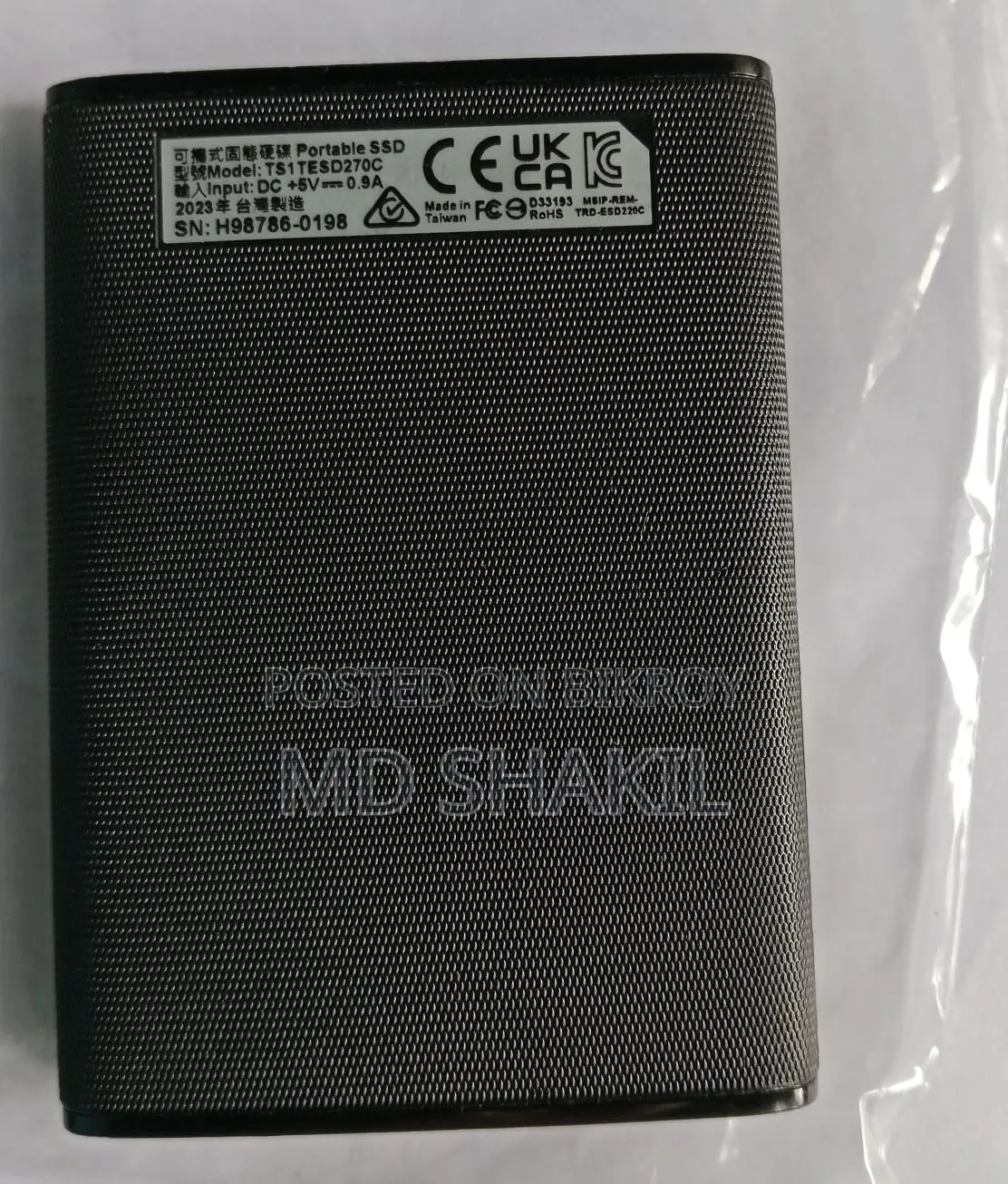 Portable SSD 1TB - Transcend